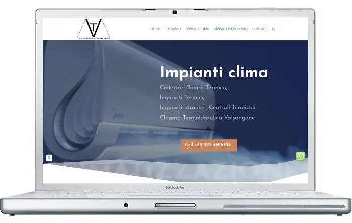 SITO REALIZZATO PER TERMOIDRAULICA VALSANGONE https://www.termoidraulicavalsangone.it