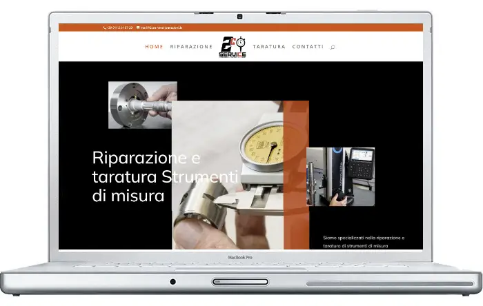 SITO REALIZZATO PER 2C SERVICE RIPARAZIONE STRUMENTI MISURA