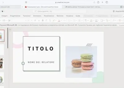 Modello presentazione power point