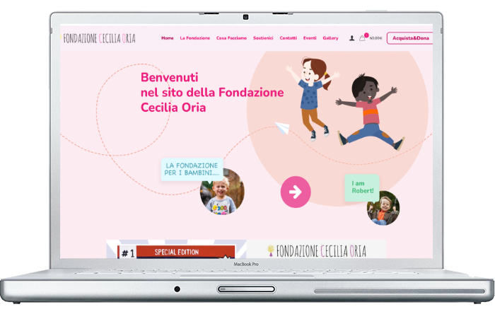 Realizzazione Siti Web Elisaweb - Fondazione Cecilia Oria