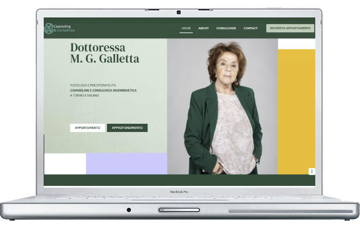 Realizzazione Siti Web per professionisti Torino