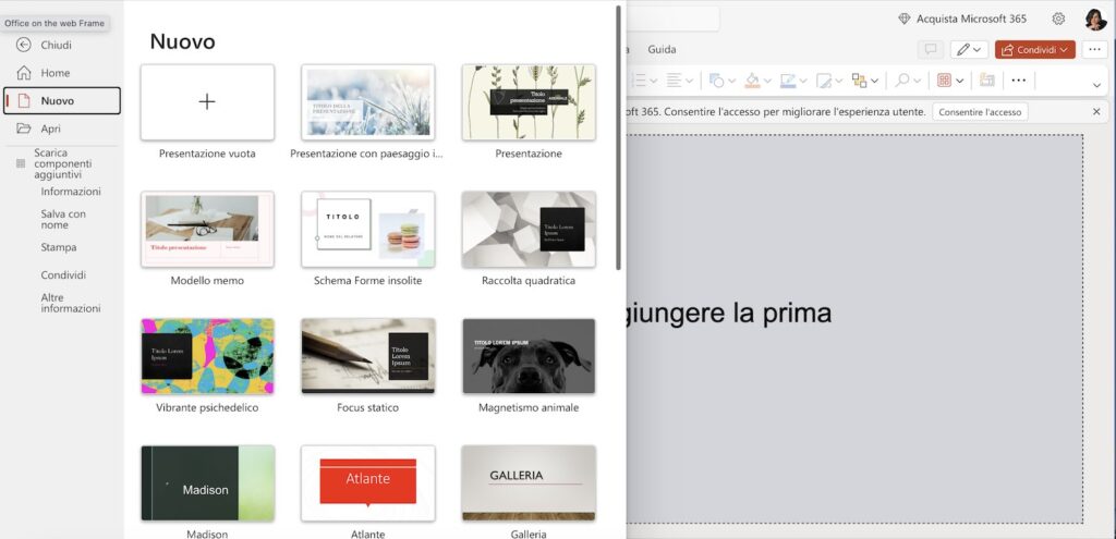 Microsoft PowerPoint, uno degli strumenti più popolari per la creazione di presentazioni professionali e accattivanti