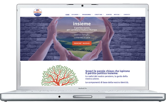 SITO REALIZZATO PER INSIEME PER