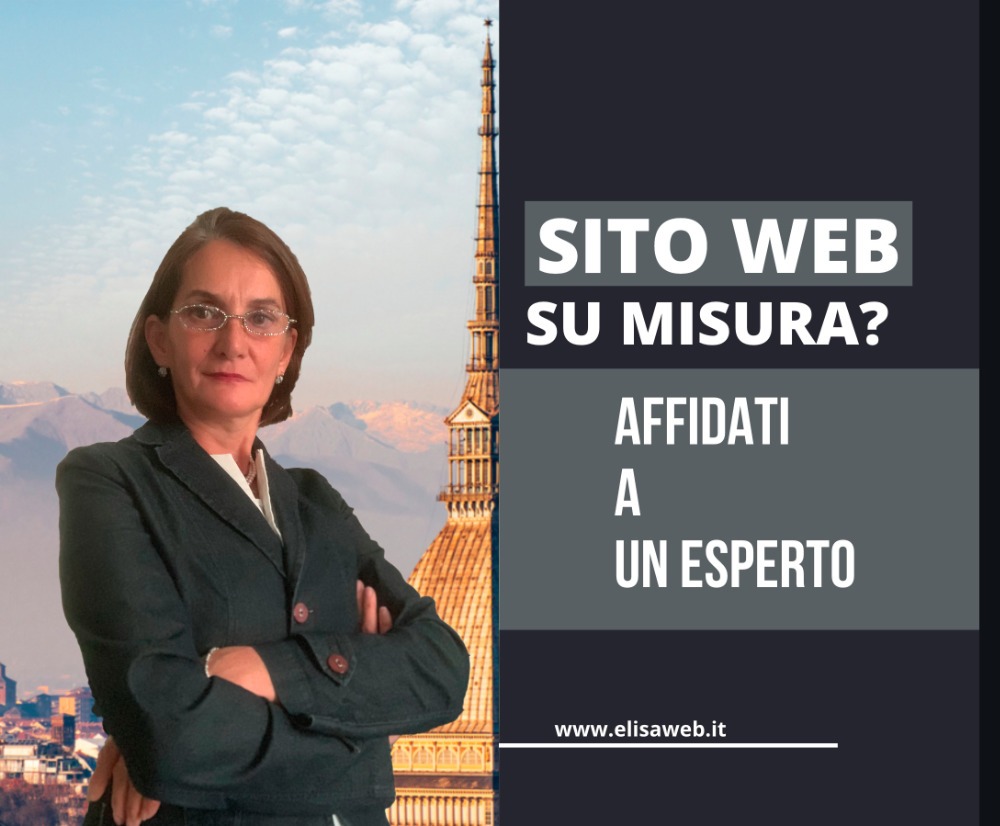 ElisaWeb Realizzazione siti web su misura