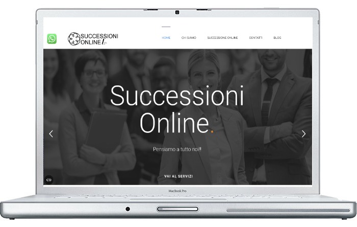 SITO REALIZZATO PER SUCCESSIONI ONLINE