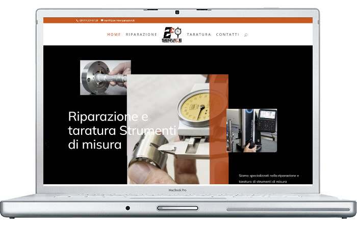 SITO REALIZZATO PER 2C SERVICE RIPARAZIONE STRUMENTI MISURA