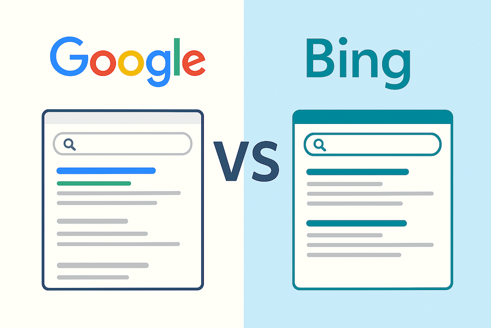 Perché un sito ben posizionato su Google non si trova su Bing?