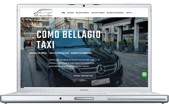 TAXI BELLAGIO COMO TRANSFERS - auto con autista privato Ncc