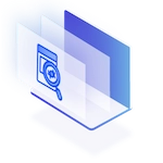 Bonifica-e-protezione-siti-web Icona lente di ingrandimento per scansione errori 404 malware e malfunzionamenti siti web - Bonifica Siti Web Scansione e errori per migliorare la navigazione