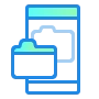 Restyling siti web WordPress a Torino – icona cartella e layout pagina web