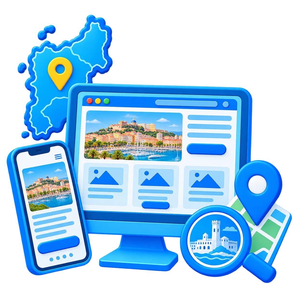 Realizzazione siti web in Sardegna: siti responsive per aziende e professionisti dell’isola